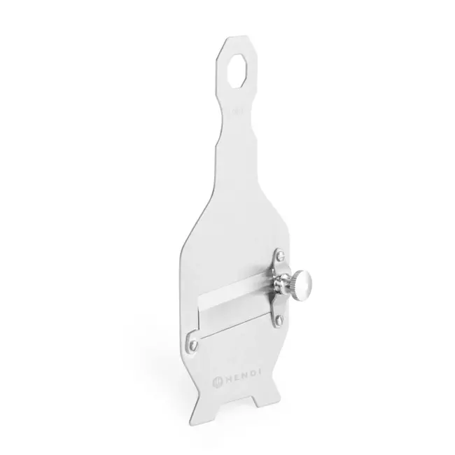 HENDI Truffelschaaf – Verstelbaar Mes – Roestvast Staal – 220x85 mm