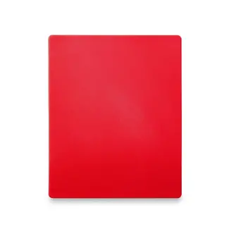 Hendi Snijplank HACCP - Gastronorm 1/2 - Rood - 265x325mm - Dubbelzijdig - Vaatwasserbestendig