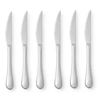 HENDI Steakmes – Profi Line – Hoogglans Afwerking – 215mm – Set van 6