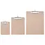 HENDI Klembord voor menu's – MDF – Metalen klem – 125x180 mm