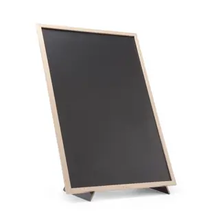 HENDI Krijtbord met houten frame en standaard – 400x600 mm