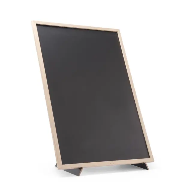 HENDI Krijtbord met houten frame en standaard – 400x600 mm