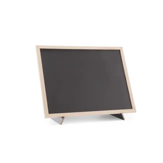 HENDI Krijtbord met houten frame en standaard – 300x400 mm – Groot formaat