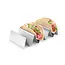 HENDI Taco houder – 4 vakken – roestvrij staal – 225x115x50 mm