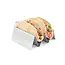 HENDI Taco houder – 2 vakken – roestvrij staal – 135x115x50 mm