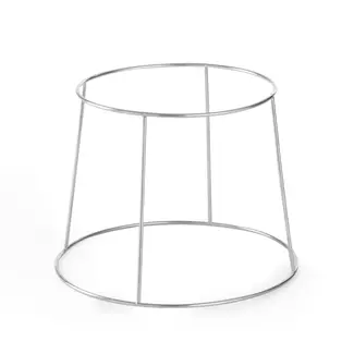 HENDI Standaard voor zeevruchten plateaus – Enkel – Metalen – Ø250x(H)190mm – Vaatwasmachinebestendig