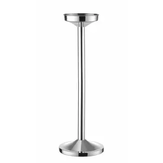 BarUp Standaard voor wijnkoeler – roestvrij staal – compact – 750 mm hoog