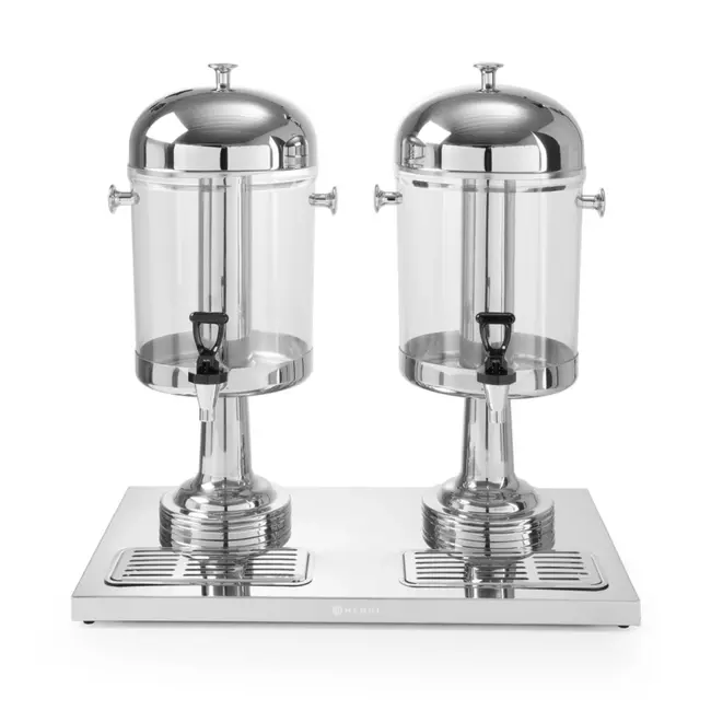 HENDI Sapdispenser – 16L – Met ijs cilinder koeling – Non-drip tapkraan – Eenvoudig te reinigen – Polycarbonaat