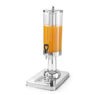 HENDI Sapdispenser 3 liter met ijskoelbuis en RVS 18/8 onderstel