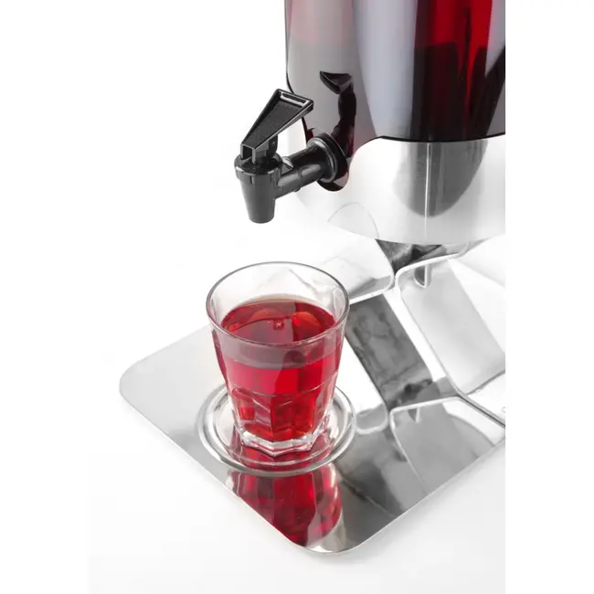 HENDI Sapdispenser – 5L – Met ijsblokjeskoeling – Non-drip tapkraan – 280x220x510 mm