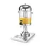 Hendi Sapdispenser - 8L - Met ijs cilinder koeling - Non-drip tapkraan - Helder polycarbonaat