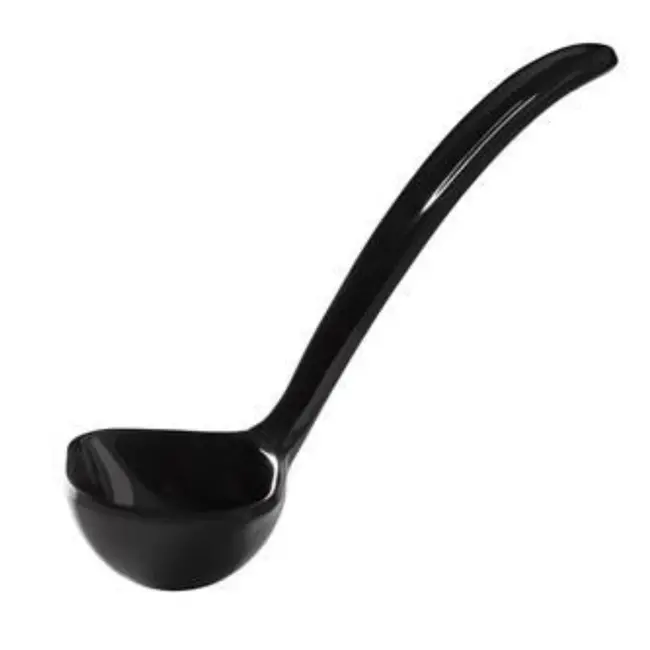 HENDI Sauslepel – Kunststof – Zwart – 0,03L – 180x70 mm