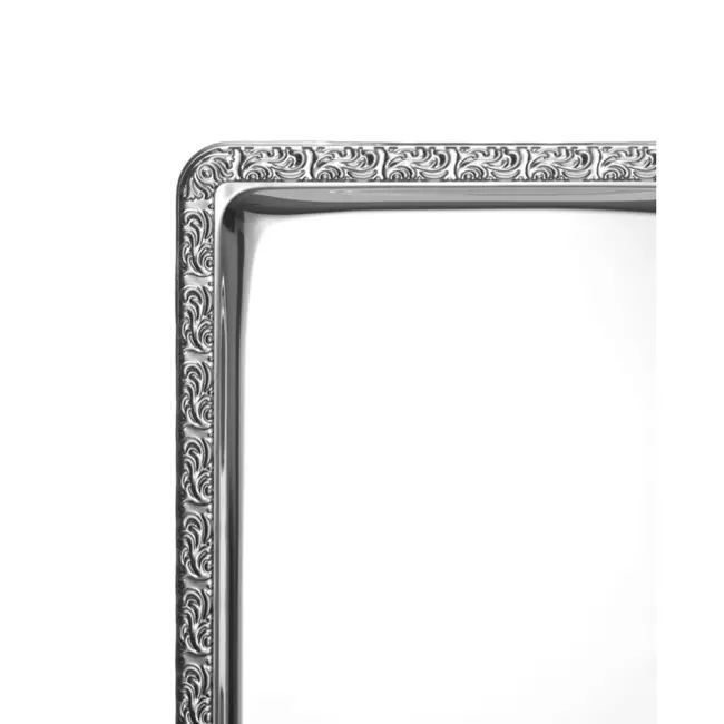 HENDI Serveerplateau – decoratieve rand – roestvast staal – GN 1/1 – 530x325 mm