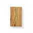 HENDI Serveerplank – Olijfhout – Handgemaakt – 250x150x18 mm – Unieke Textuur