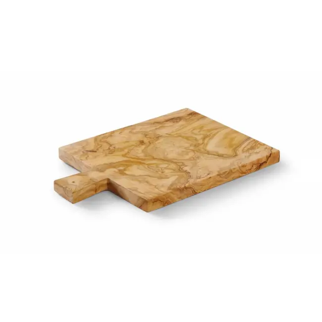 HENDI Serveerplank olijfhout – antibacterieel – 340x230x22 mm – uniek patroon
