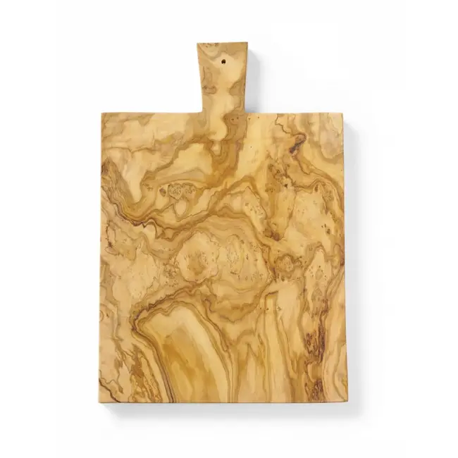 HENDI Serveerplank olijfhout – antibacterieel – 340x230x22 mm – uniek patroon