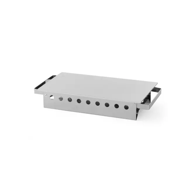 HENDI Schotelwarmer – 2-pits – roestvast staal – krasbestendig – 330x180x65 mm