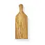 HENDI Serveerplank met handvat – olijfhout – ambachtelijk – 400x140x18 mm