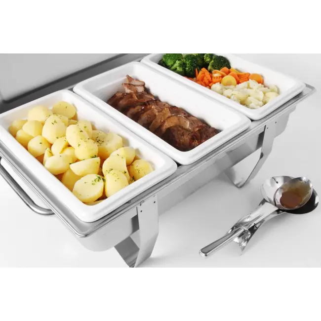 HENDI Gastronormbak – Profi Line – Thermo shock bestendig – 325x176x65 mm – Porselein
