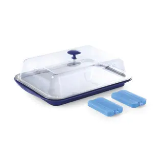 Hendi Complete gekoelde tray set - roestvrij staal - 430x290x150mm - met koelelementen