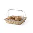 HENDI Mandje met roltop kap – Polypropyleen en polycarbonaat – GN 2/3 – 365x335x245 mm