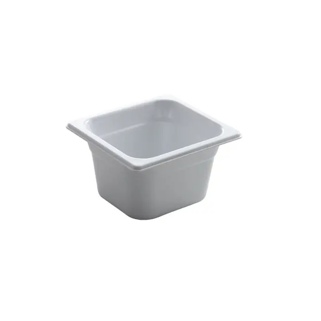 Hendi Melamine bak - Enkel container - GN 1/6 - 176x162x100 mm - Hygiënisch en stootvast