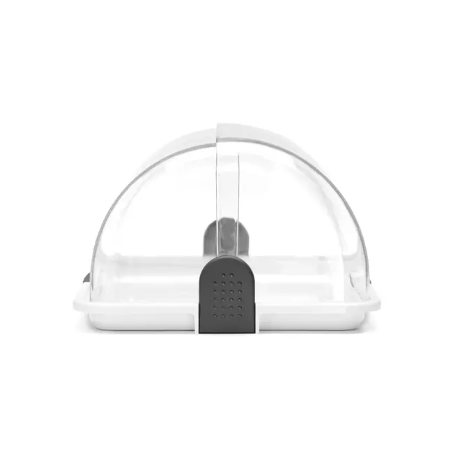 HENDI Roltop-presentatie – Transparante kap – Gemakkelijk toegang – 465x310x190 mm