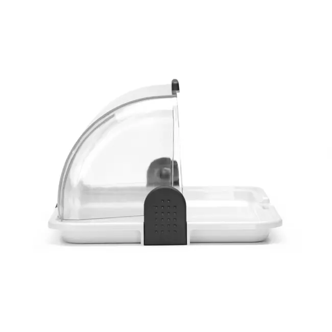 HENDI Roltop-presentatie – Transparante kap – Gemakkelijk toegang – 465x310x190 mm