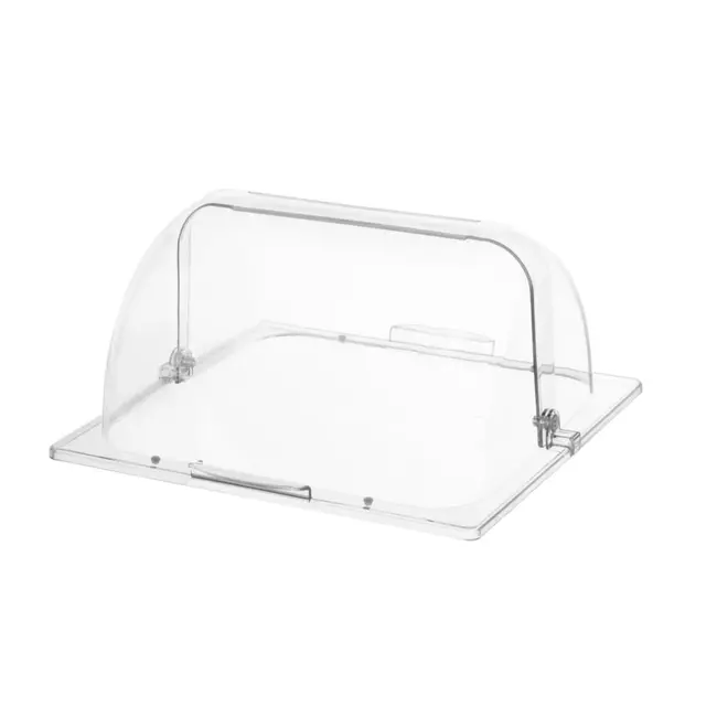 Hendi Roltop presentatiekap - GN 2/3 - Helder polycarbonaat - 365x335x175mm