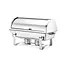 HENDI Rolltop-chafing dish – roestvast staal – 9L – 590x340x400 mm – inclusief brandpastahouders