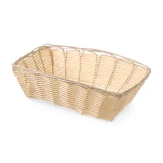 HENDI Broodmand rechthoekig van PP met ijzerdraad - 225 x 150 x 65 mm