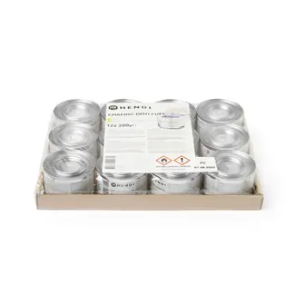 HENDI Brandpasta voor chafing dish – 12 stuks – ethanol – 3 uur brandduur – 200g