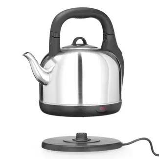 HENDI Elektrische waterkoker – 4,2L – roestvrij staal – automatische uitschakeling – droogkookbescherming