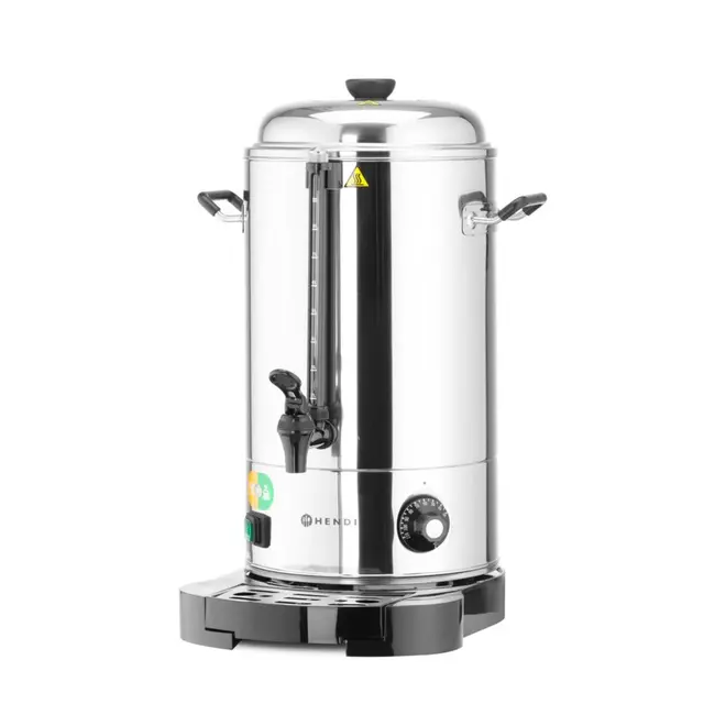 HENDI Dubbelwandige ketel – 9L – energiebesparend – roestvrij staal – eenvoudig te reinigen