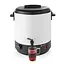 HENDI Warme dranken ketel – 25L – wit – regelbare thermostaat – non-dripkraan