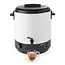 HENDI Warme dranken ketel – 25L – wit – regelbare thermostaat – non-dripkraan