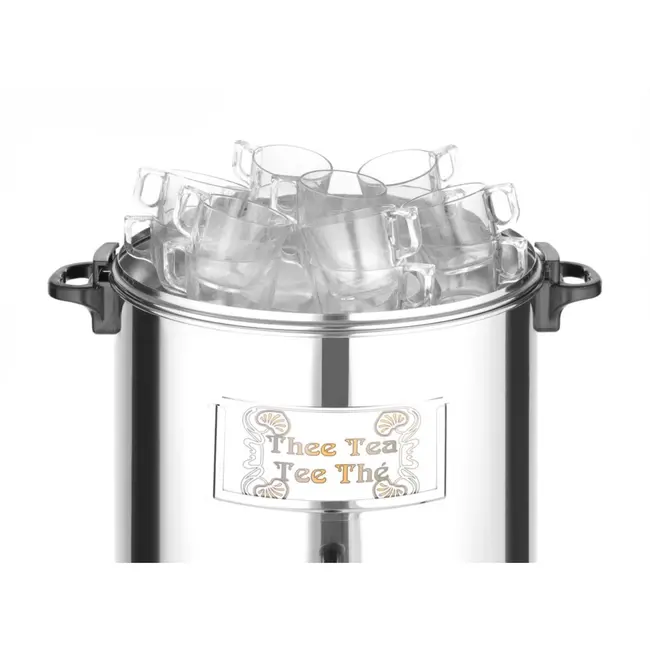 HENDI Warme dranken ketel – 28L – Enkelwandig – Automatische temperatuurregeling – RVS