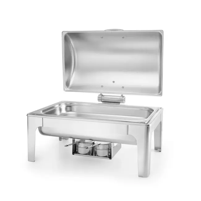 HENDI Chafing dish – Profi Line – spiegelafwerking – 9L – 570x405x320 mm