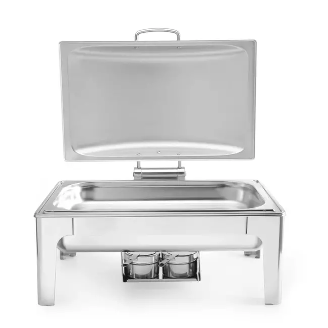 HENDI Chafing dish – GN 1/1 – satin finish – Profi Line – 9L – 570x430x290 mm