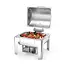 Hendi Chafing dish - spiegelglans - 4L - roestvast staal - 365x345x345mm