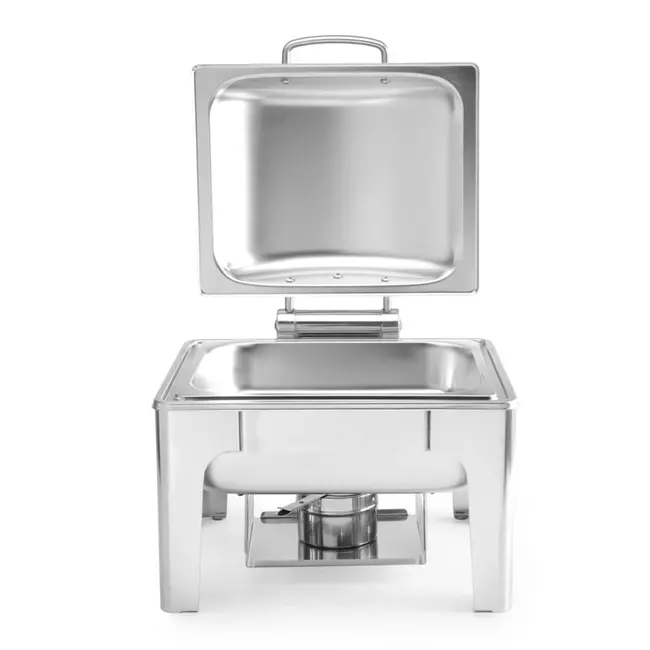 HENDI Chafing dish – GN 1/2 – satin finish – 4L – roestvast staal – 365x370x280 mm