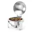 Hendi Ronde chafing dish - satin finish - 6L - Profi Line - roestvast staal - 465x420x320mm