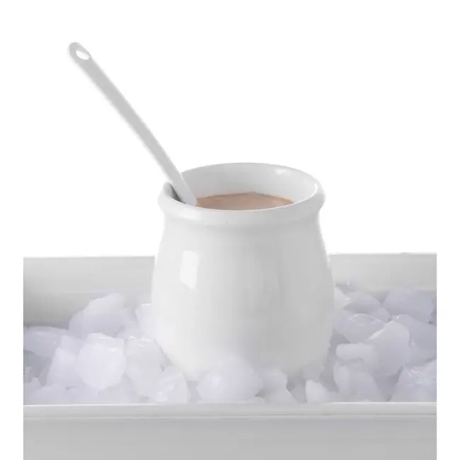 HENDI Dressingpot – Porselein – Thermo shock bestendig – 1L – Helder wit