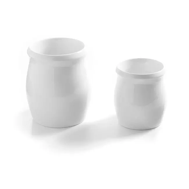 HENDI Dressingpot – Porselein – Thermo shock bestendig – 1L – Helder wit