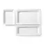 HENDI Gastronorm trays – slanke rand – 325x177x20 mm – vaatwasmachinebestendig