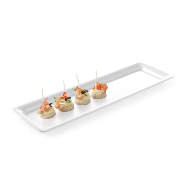 HENDI Gastronorm trays – slanke rand – GN 2/4 – 530x163x20 mm – vaatwasserbestendig