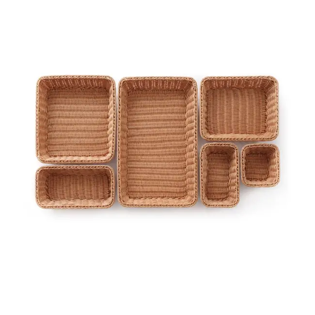 HENDI Broodmand – Verstevigd frame – Polypropyleen – GN 1/2 – 325x265x65 mm