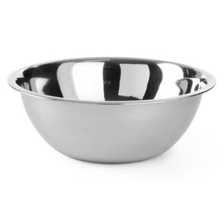 HENDI Beslagkom – Roestvrij staal – 0,7L – Vaatwasserbestendig – ⌀158x(H)55mm