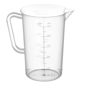 HENDI Maatbeker polypropyleen – 2L – met schaalverdeling – vaatwasmachinebestendig