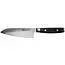Yaxell Ran Santoku Koksmes 12,5 cm – 69 Lagen Damaststaal – VG10 Staal – 61 HRC – Canvas-Micarta Heft